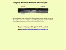 Tablet Screenshot of buergervereinigung-landsberg.org