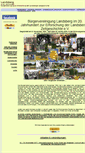 Mobile Screenshot of buergervereinigung-landsberg.de